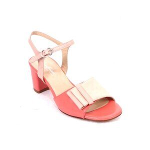Gianni Ferrante 783 Multicolor Leather Slingbacks Heels Sandals